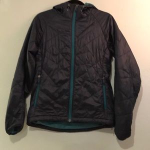 REI packable down jacket